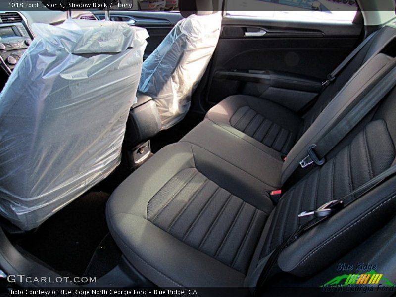 Shadow Black / Ebony 2018 Ford Fusion S