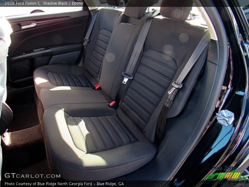 Shadow Black / Ebony 2018 Ford Fusion S