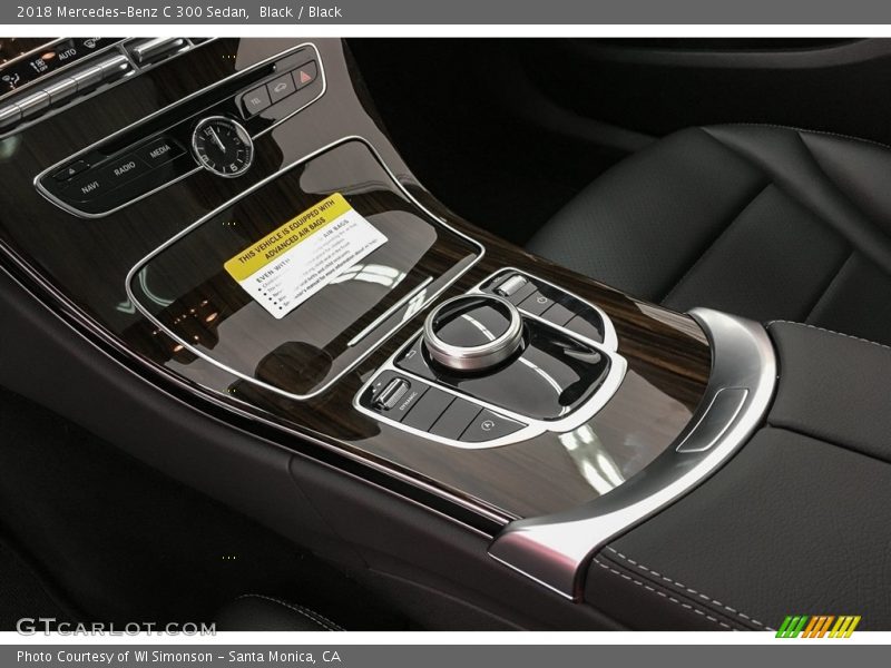 Black / Black 2018 Mercedes-Benz C 300 Sedan