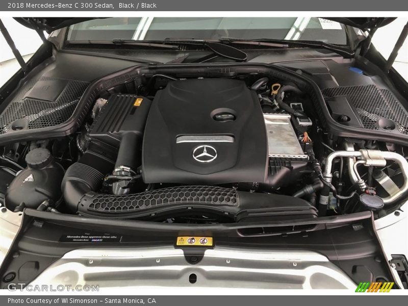 Black / Black 2018 Mercedes-Benz C 300 Sedan