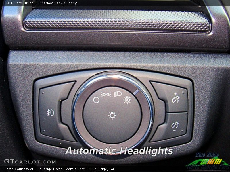 Shadow Black / Ebony 2018 Ford Fusion S