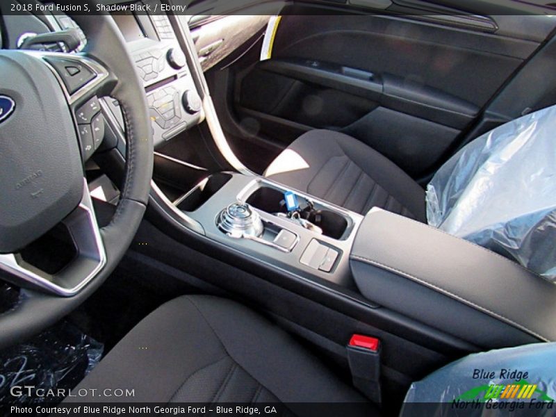Shadow Black / Ebony 2018 Ford Fusion S