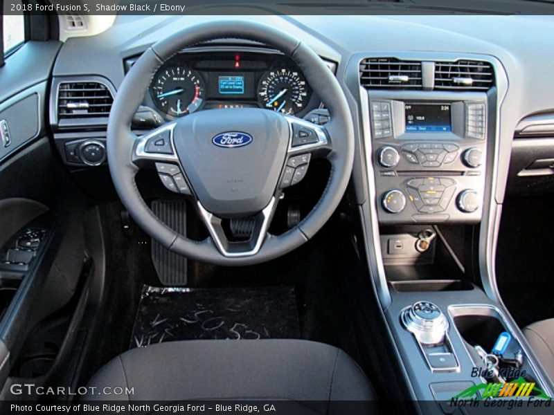 Shadow Black / Ebony 2018 Ford Fusion S