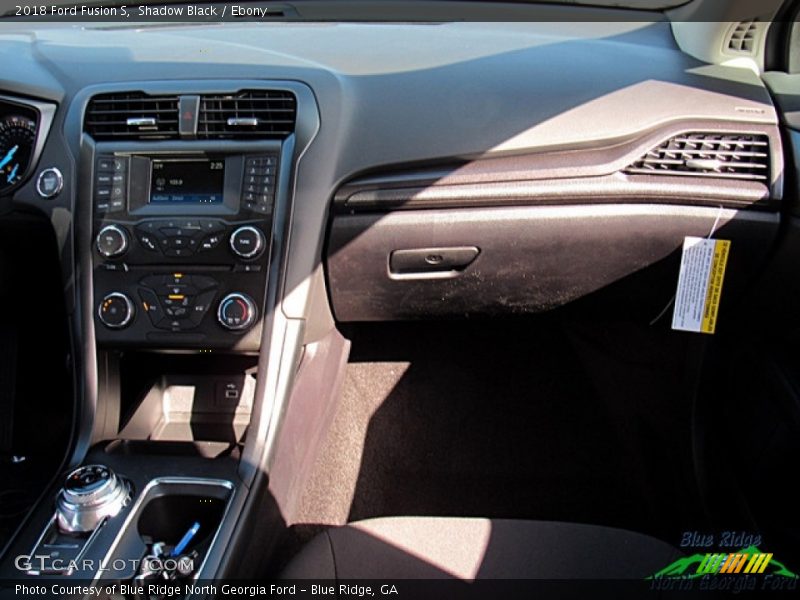 Shadow Black / Ebony 2018 Ford Fusion S