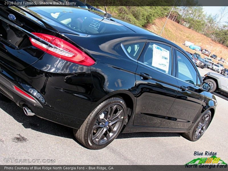 Shadow Black / Ebony 2018 Ford Fusion S