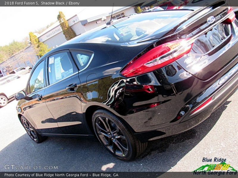 Shadow Black / Ebony 2018 Ford Fusion S