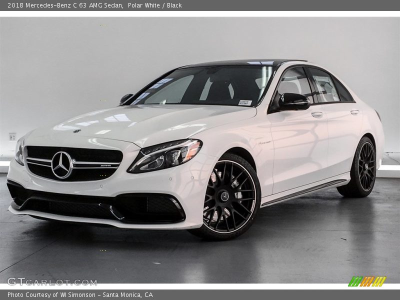 2018 C 63 AMG Sedan Polar White