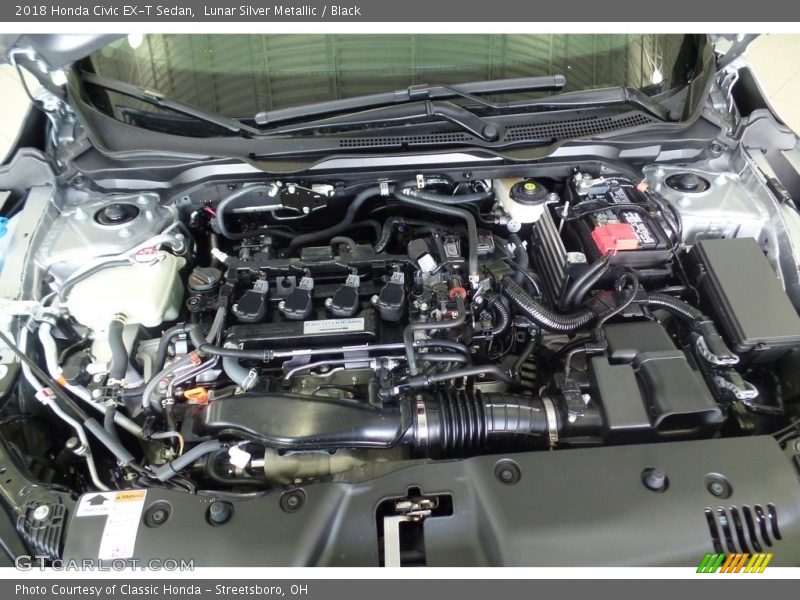  2018 Civic EX-T Sedan Engine - 1.5 Liter Turbocharged DOHC 16-Valve 4 Cylinder