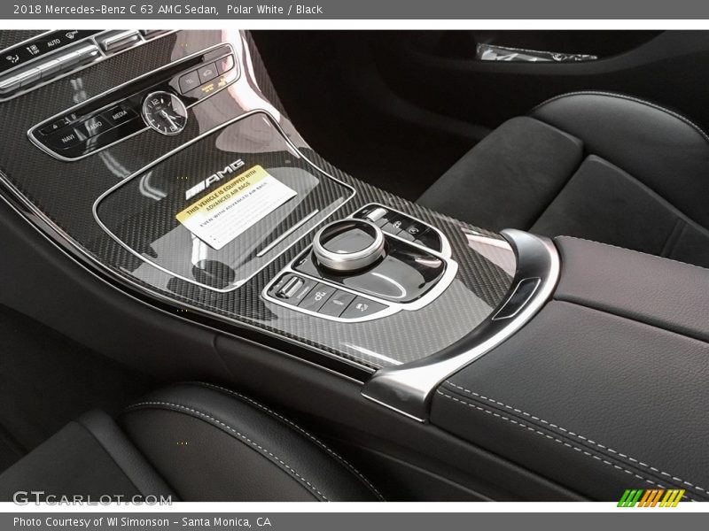 Controls of 2018 C 63 AMG Sedan