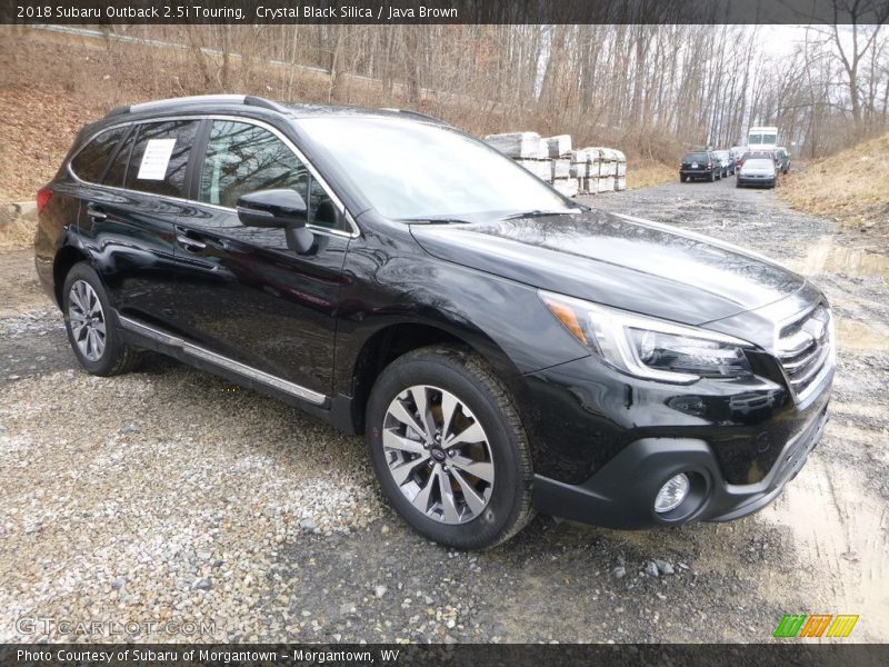 Crystal Black Silica / Java Brown 2018 Subaru Outback 2.5i Touring