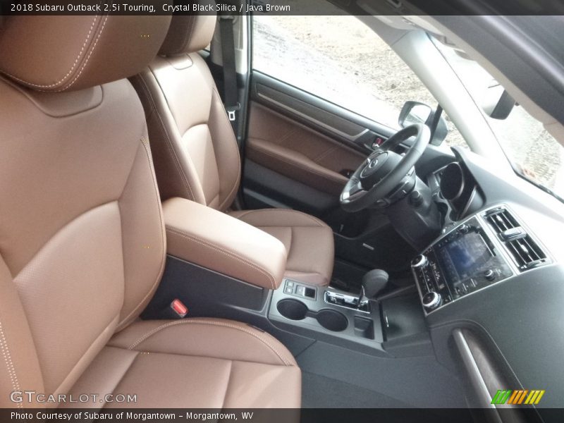 Crystal Black Silica / Java Brown 2018 Subaru Outback 2.5i Touring
