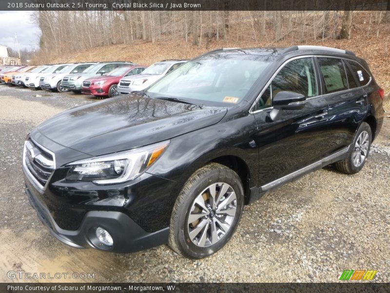 Crystal Black Silica / Java Brown 2018 Subaru Outback 2.5i Touring