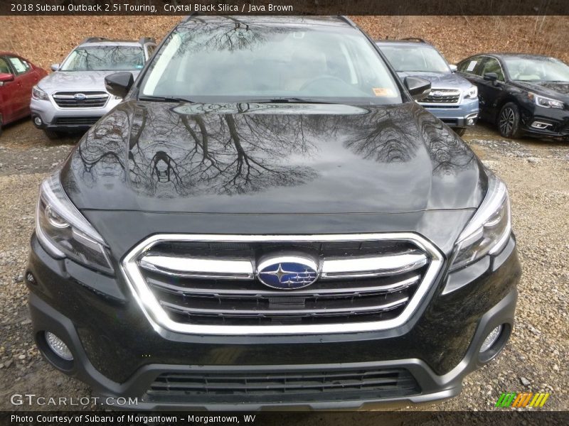 Crystal Black Silica / Java Brown 2018 Subaru Outback 2.5i Touring