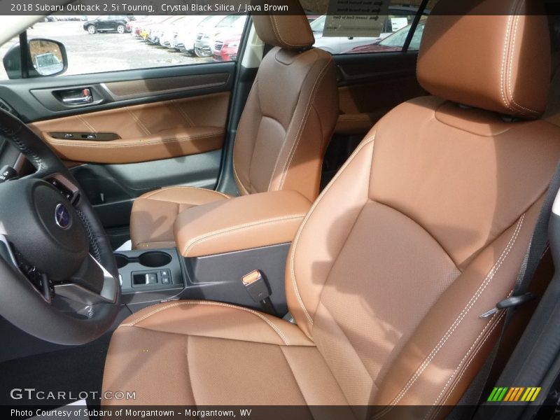 Crystal Black Silica / Java Brown 2018 Subaru Outback 2.5i Touring