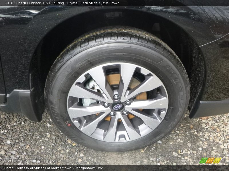 Crystal Black Silica / Java Brown 2018 Subaru Outback 3.6R Touring