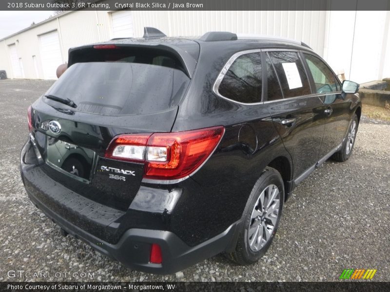 Crystal Black Silica / Java Brown 2018 Subaru Outback 3.6R Touring