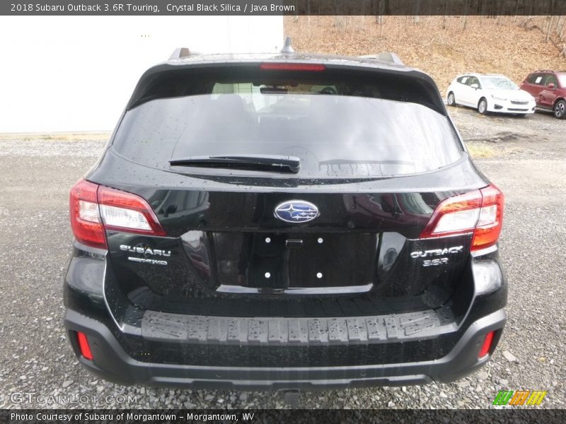Crystal Black Silica / Java Brown 2018 Subaru Outback 3.6R Touring