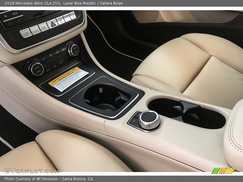 Lunar Blue Metallic / Sahara Beige 2018 Mercedes-Benz GLA 250