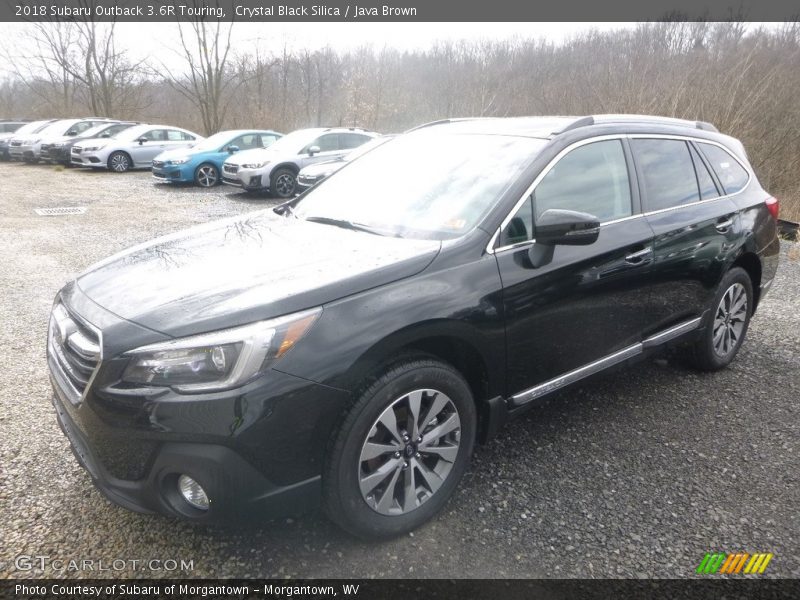 Crystal Black Silica / Java Brown 2018 Subaru Outback 3.6R Touring