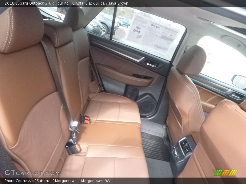 Crystal Black Silica / Java Brown 2018 Subaru Outback 3.6R Touring