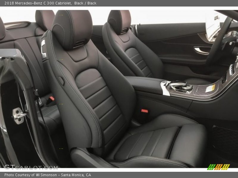 Black / Black 2018 Mercedes-Benz C 300 Cabriolet