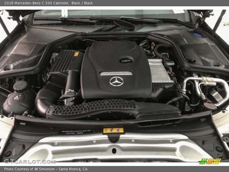 Black / Black 2018 Mercedes-Benz C 300 Cabriolet