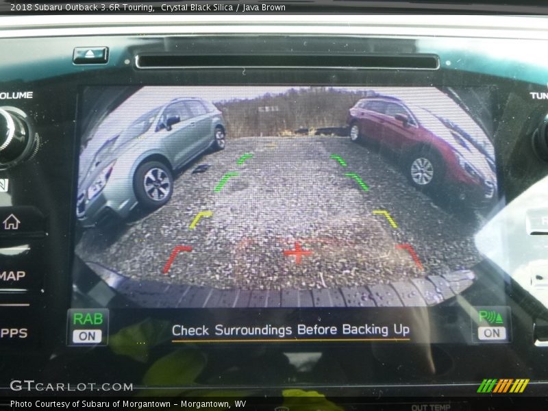 Crystal Black Silica / Java Brown 2018 Subaru Outback 3.6R Touring