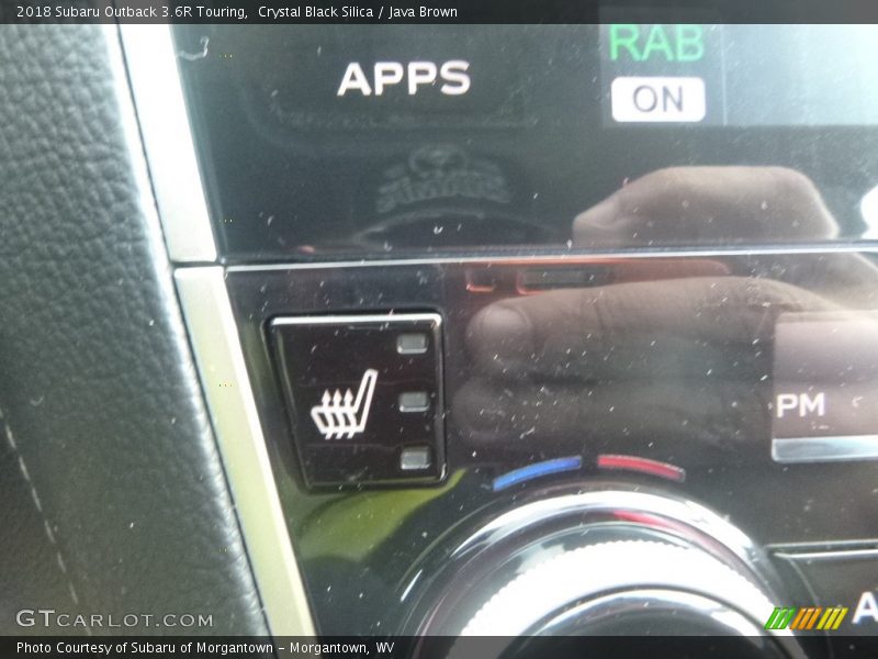Crystal Black Silica / Java Brown 2018 Subaru Outback 3.6R Touring
