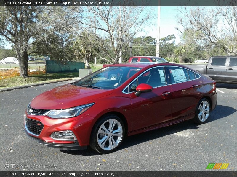 Cajun Red Tintcoat / Jet Black 2018 Chevrolet Cruze Premier