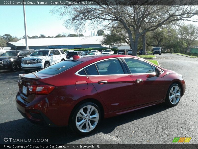 Cajun Red Tintcoat / Jet Black 2018 Chevrolet Cruze Premier