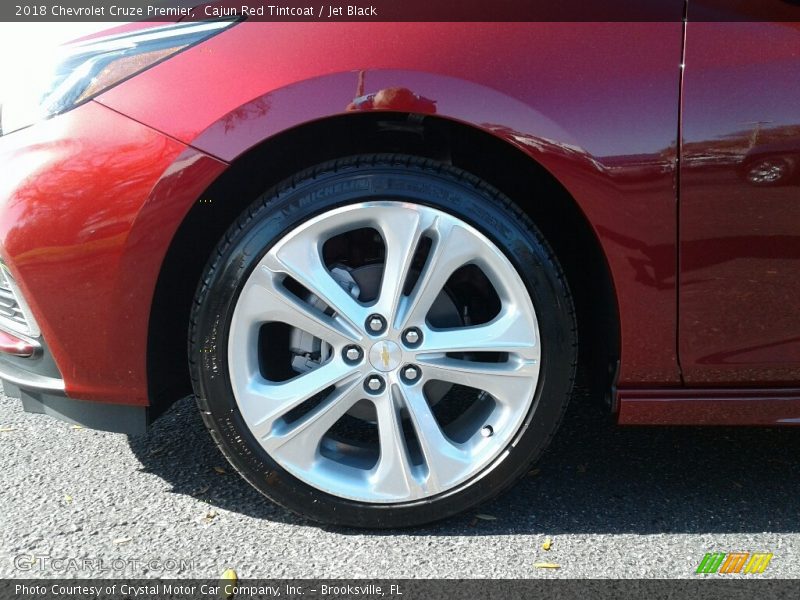 Cajun Red Tintcoat / Jet Black 2018 Chevrolet Cruze Premier