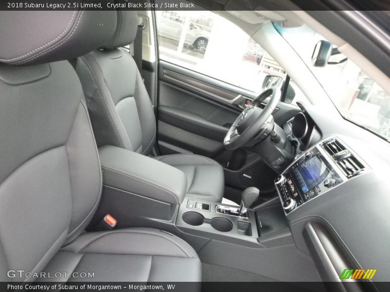 Crystal Black Silica / Slate Black 2018 Subaru Legacy 2.5i Limited