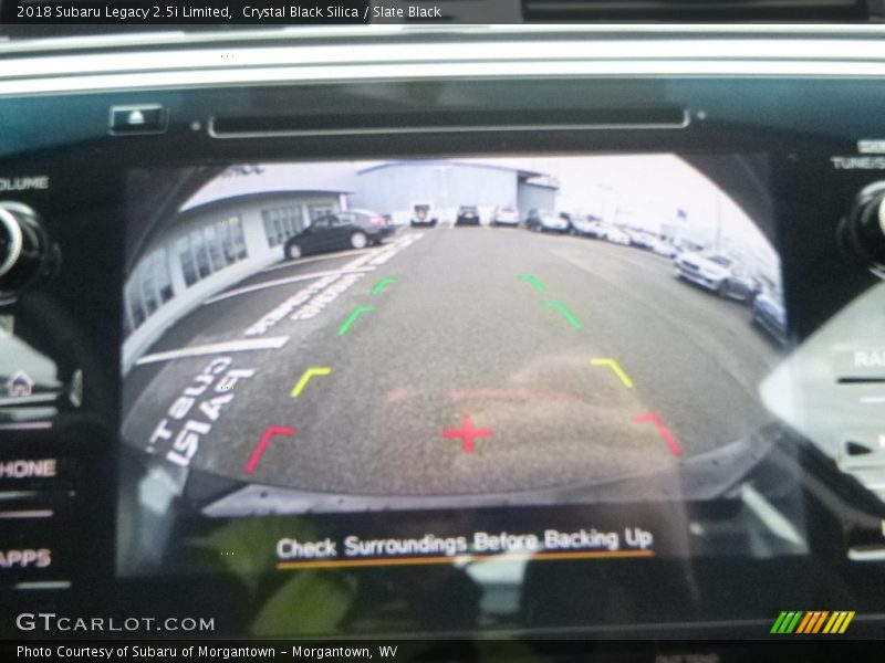 Crystal Black Silica / Slate Black 2018 Subaru Legacy 2.5i Limited
