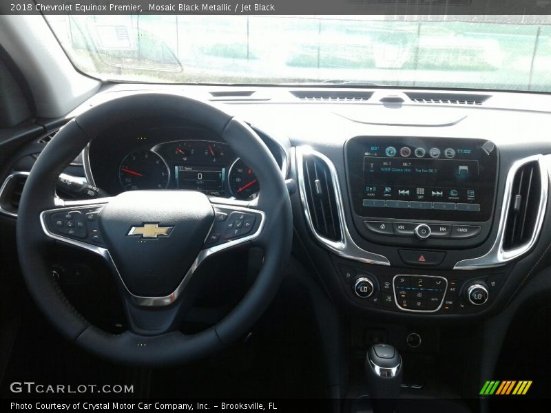 Mosaic Black Metallic / Jet Black 2018 Chevrolet Equinox Premier