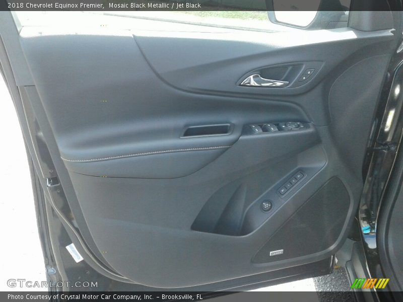Mosaic Black Metallic / Jet Black 2018 Chevrolet Equinox Premier