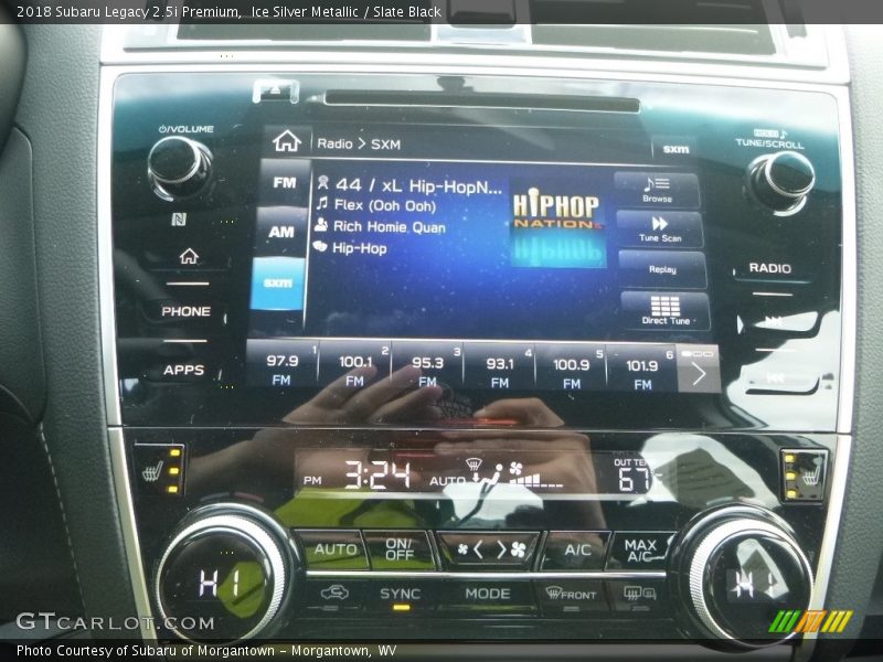 Ice Silver Metallic / Slate Black 2018 Subaru Legacy 2.5i Premium