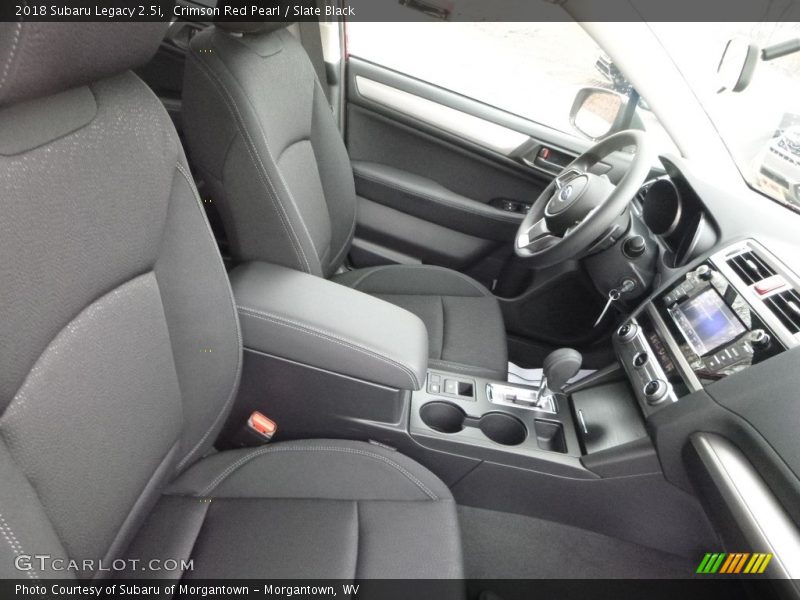 Crimson Red Pearl / Slate Black 2018 Subaru Legacy 2.5i