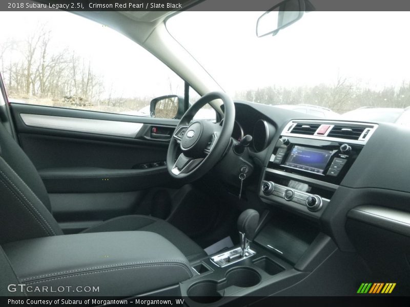Crimson Red Pearl / Slate Black 2018 Subaru Legacy 2.5i
