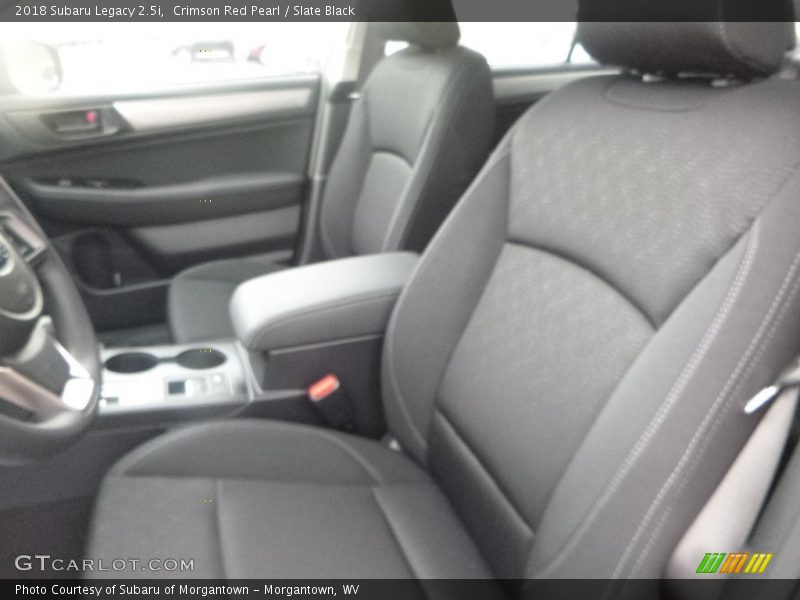 Crimson Red Pearl / Slate Black 2018 Subaru Legacy 2.5i
