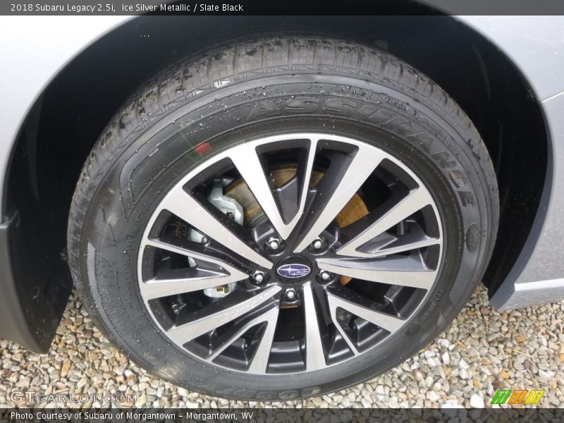 Ice Silver Metallic / Slate Black 2018 Subaru Legacy 2.5i
