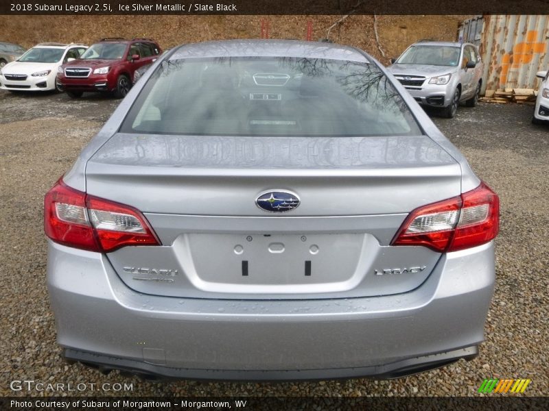 Ice Silver Metallic / Slate Black 2018 Subaru Legacy 2.5i
