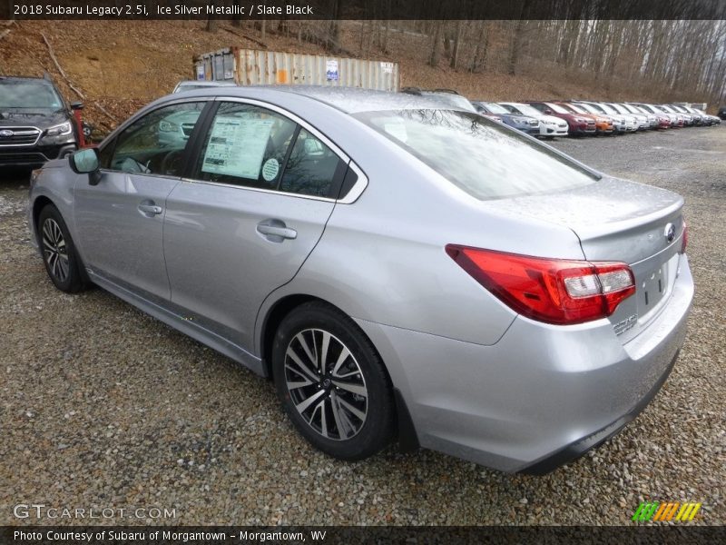 Ice Silver Metallic / Slate Black 2018 Subaru Legacy 2.5i