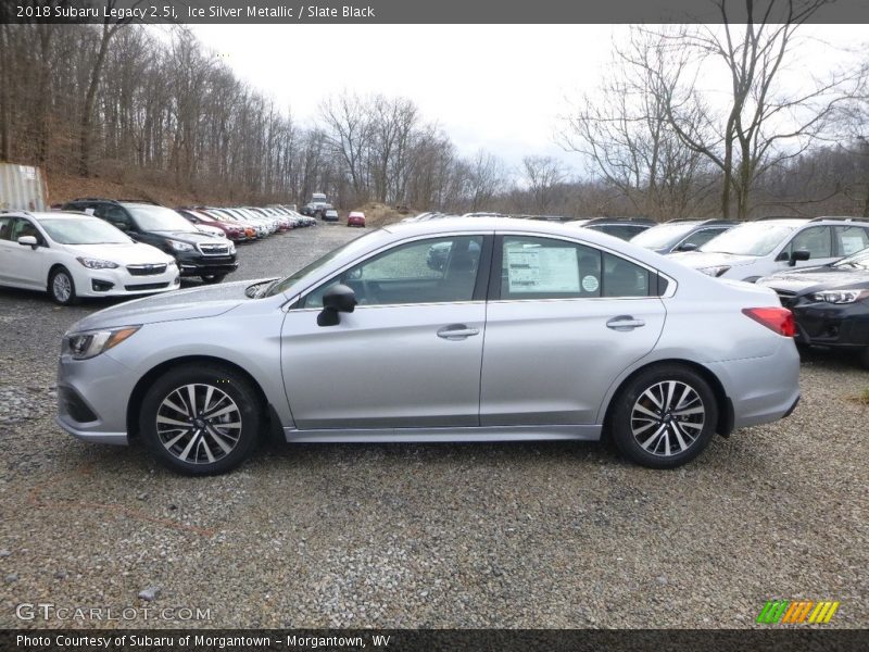 Ice Silver Metallic / Slate Black 2018 Subaru Legacy 2.5i