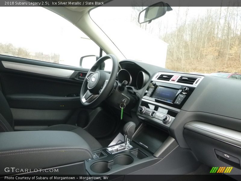 Ice Silver Metallic / Slate Black 2018 Subaru Legacy 2.5i