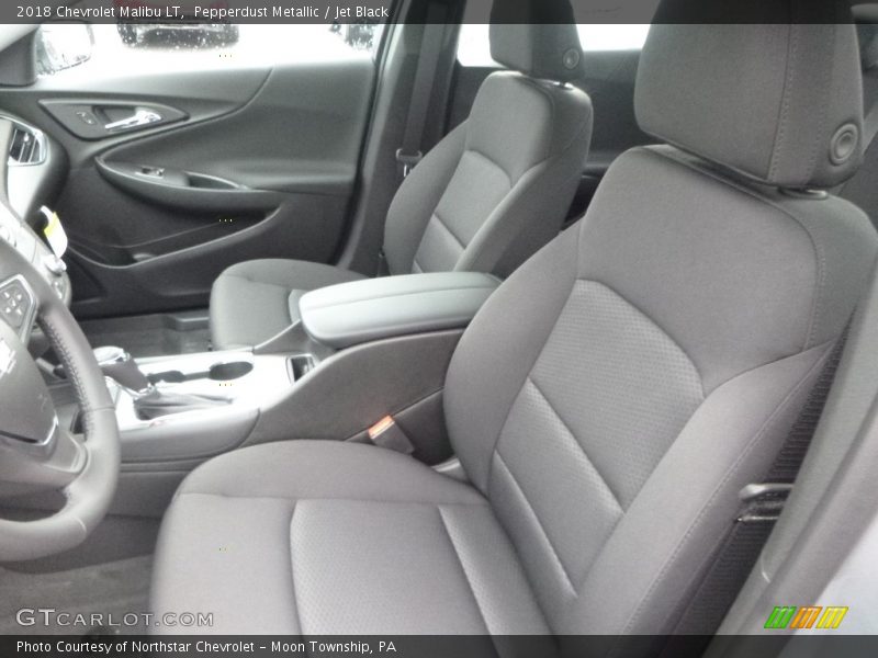 Pepperdust Metallic / Jet Black 2018 Chevrolet Malibu LT