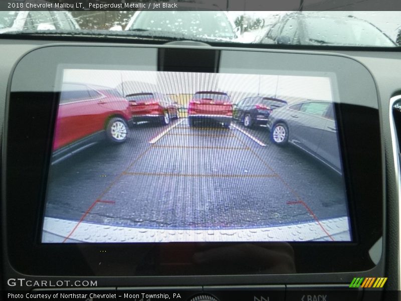 Pepperdust Metallic / Jet Black 2018 Chevrolet Malibu LT