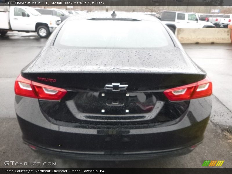 Mosaic Black Metallic / Jet Black 2018 Chevrolet Malibu LT