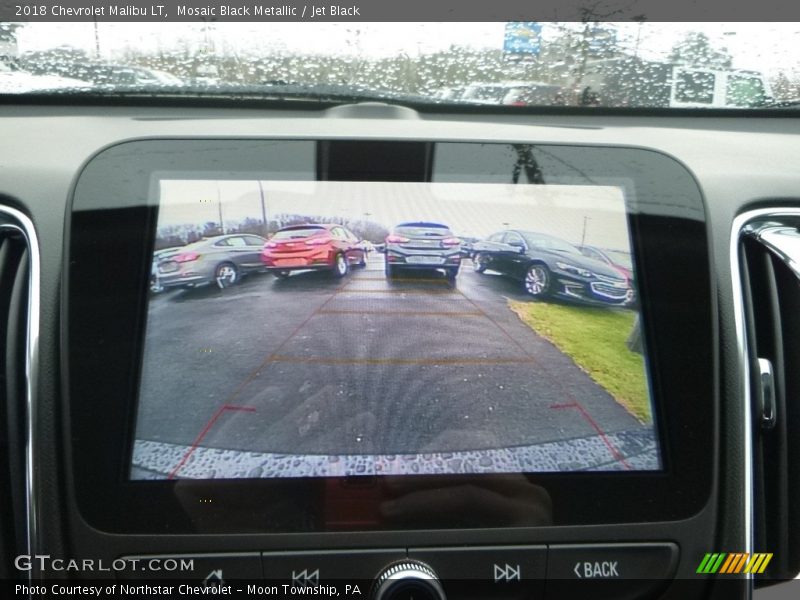 Mosaic Black Metallic / Jet Black 2018 Chevrolet Malibu LT