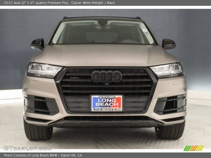 Glacier White Metallic / Black 2017 Audi Q7 3.0T quattro Premium Plus