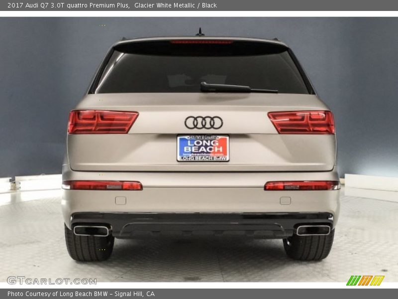 Glacier White Metallic / Black 2017 Audi Q7 3.0T quattro Premium Plus